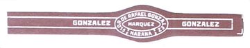 Rafael Gonzalez cuban cigar bands for sale - Cuban items for sale