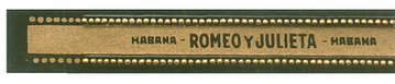 Romeo Y Julietta Cuban cigar bands for sale - Cuban Collectibles for sale