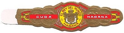 El Rey Del Mundo Cuban Cigar bands for sale - cuba collectibles